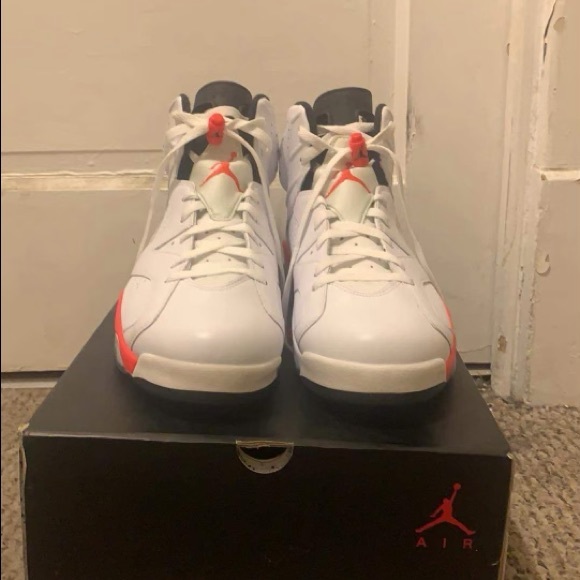 Air Jordan 6 white infared Size 13